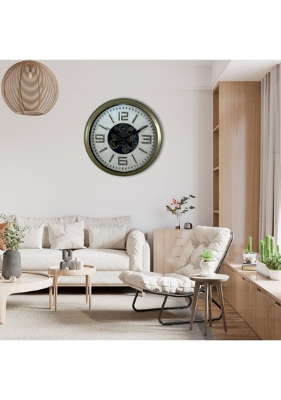 Antique Motion 60 Cm Çarklı Duvar Saati 11
