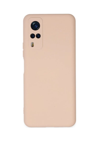 Vivo Y53s Kılıf Nano İçi Kadife Silikon - Pudra 0.2M-Çok Renkli