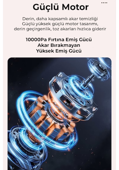 Robo S10 Pro Max Titreşimli Dijital El Süpürgesi