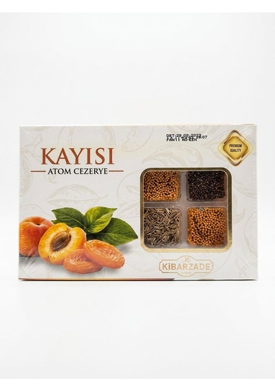 Kayısı Atom Cezerye 4'lü Çanta 125 Gr X 4