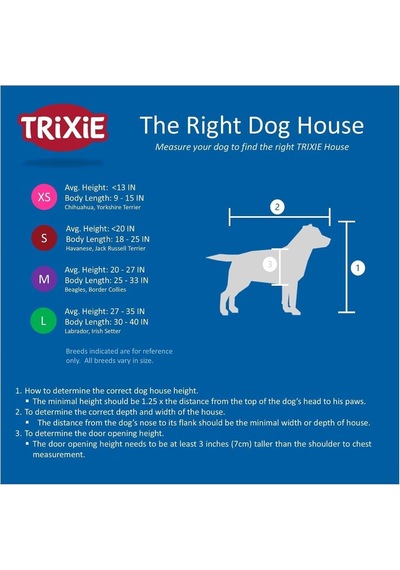 Trixie L Ahşap 104 X 72 X 68 Cm Köpek Kulübesi - Outlet