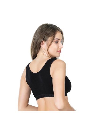 Saklımoda Derya Kurşun Geniş Askılı Body Sütyen 524 Beyaz