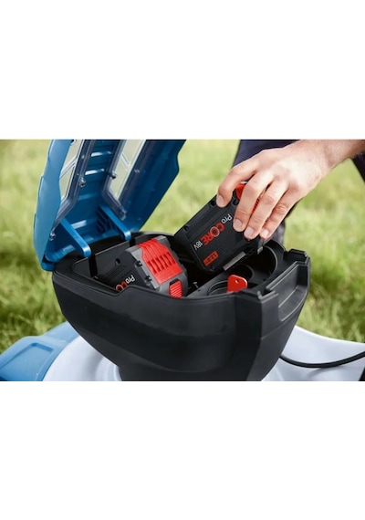 Bosch GRA18V2-46 Professional Akülü Çim Biçme Makinesi 2 Adet 18V 8AH Akü ve Şarj Aleti Dahil