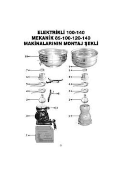 Arsan Zenit 140 Litre Elektrikli Süt Krema Makinesi