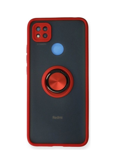 Xiaomi Redmi 9c Kılıf Montreal Yüzüklü Silikon Kapak