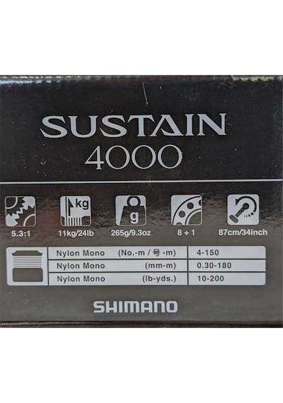 Shimano Sustain 25 Fk 4000 Spin Olta Makinesi