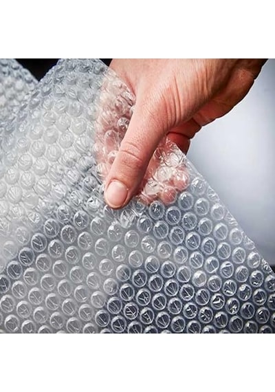Bant Evi Balonlu Naylon Patpat 100cm Genişlikte Rulo Havalı Eşya Koruma Ambalaj Pat Pat 100cm X 5m Açık Indigo