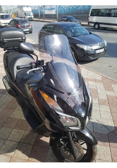 13-17 Honda Forza Ns 300 Ön Cam Açık Füme Zeus Açik Füme 59Cm 4Mm