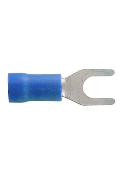 Klemsan Kçk-602 ,m6/2.5mm²/mavi 100-adet Kablo Çatal Pabuç