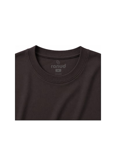 Ranud Erkek Oversize Fit 2'li Tişört Paketi,%100 Pamuk, Yumuşak Fırçalı Kumaş, Oeko-tex Sertifikalı Mavi + Kahve Ranud Erkek Oversize Fit 2'li Tişört Paketi,%100 Pamuk, Yumuşak Fırçalı Kumaş, Oeko-tex Sertifikalı Mavi + Kahve