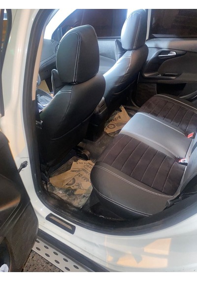 Fiat Egea Arka Sırt 2+1 Siyah Taytüyü Siyah Deri Karışımı Gri Ip