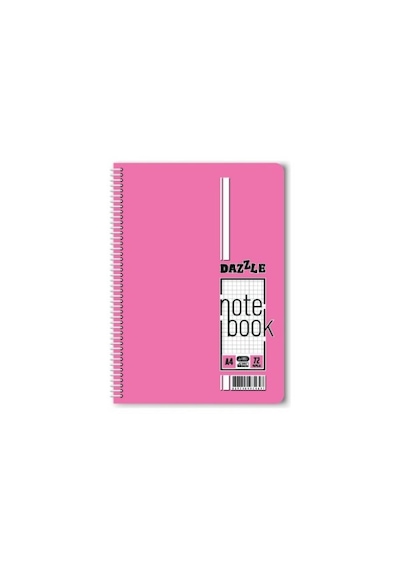 A4 60 Yaprak / 1 Konu Dazzle Spiralli Pp Kapak Defter