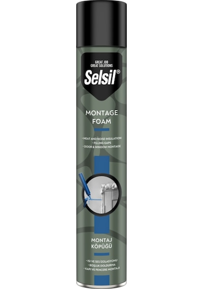 Selsil Montaj Köpüğü 750 ML 600 G