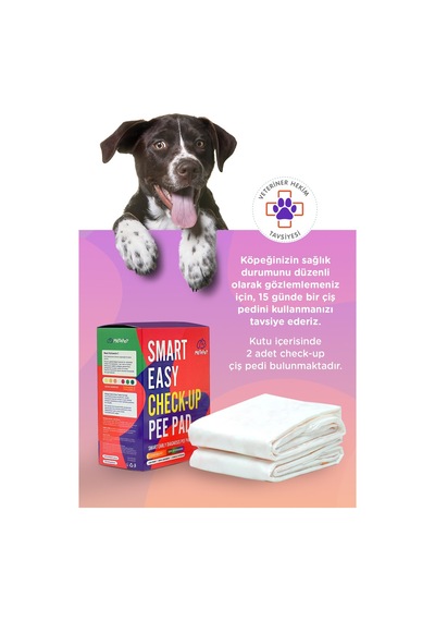 Metapet Renk Değiştiren Akıllı Köpek Çiş Pedi 2 Adet Sağlık Bezi