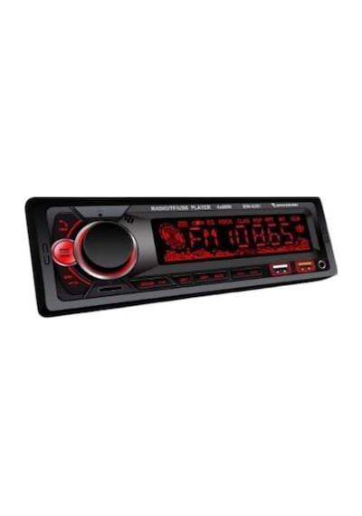 Bawerlink Bw6201 Bluetooth Oto Teyp Çift Usb Girişli 4x60w Amfi Çıkışlı Sd/usb/aux Destekli Araba Teybi Radyo