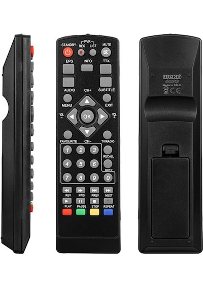 Mersat Mini Hd - Grundig Dsr 7150 - Botech 2010 / 7200 Hd - Akiwa Akw 18500 - Yumatu Slim Hd Uydu Alıcı Kumandası