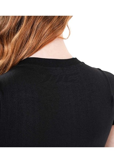 Musclecloth Nova Seamless Crop T-shirt Siyah
