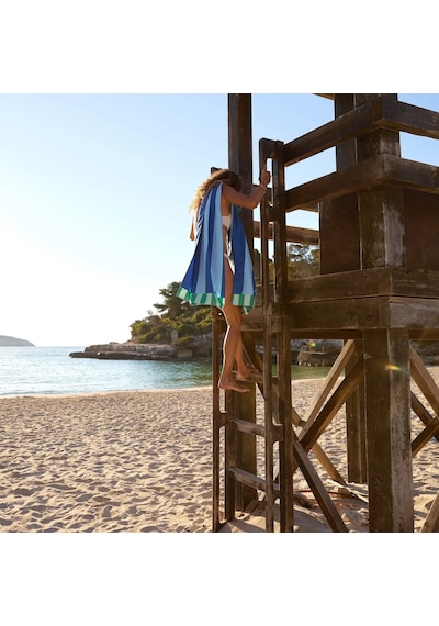 Dock And Bay Plaj Havlusu Design L Blue Sky Çok Renkli