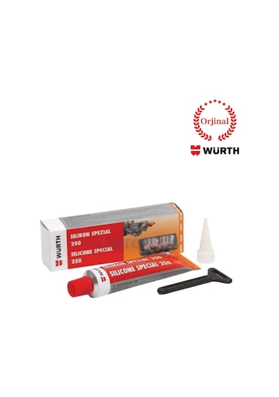 Würth Silikon Sıvı Conta Siyah 70ml