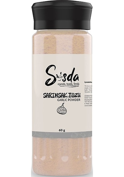 Sosda Sarımsak Toz Tuzluk Serisi 60 G