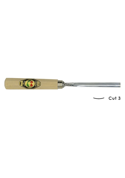 Kirschen Düz Oluklu Ağız Oyma Iskarpelası Cut3 - 12Mm