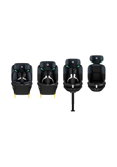 Maxi-Cosi Emerald 360 S I-Size Isofix'li 360 Dönebilir Yatabilir 0-36 kg Oto Koltuğu Tonal Black