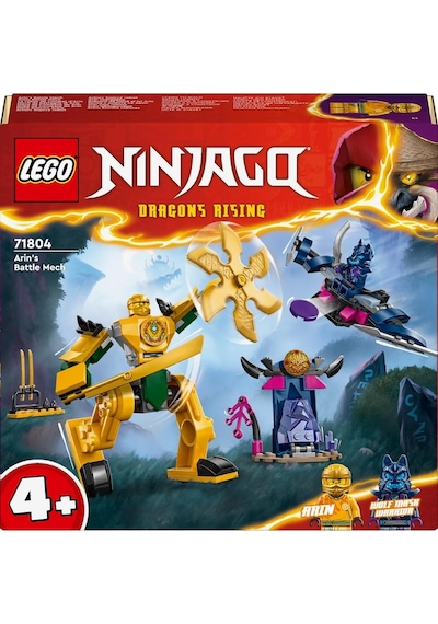 LEGO® Ninjago Arin’in Savaş Robotu 71804 4+ Yaratıcı Oyuncak Yapım Seti - 104 Parça