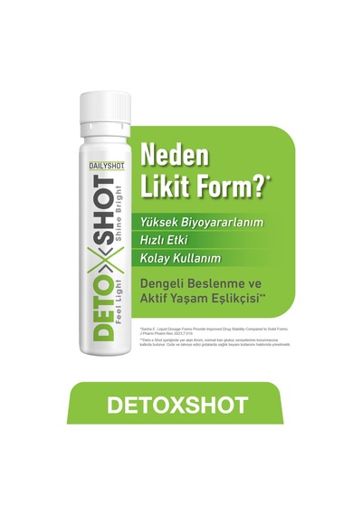Detox 21 Shot & Electrovit Portakal