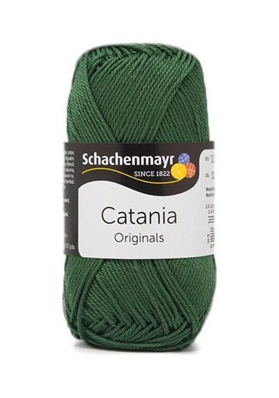 Schachenmayr Catania Pamuk Amigurumi El Örgü İpi İpliği Yünü 419 Yeşil