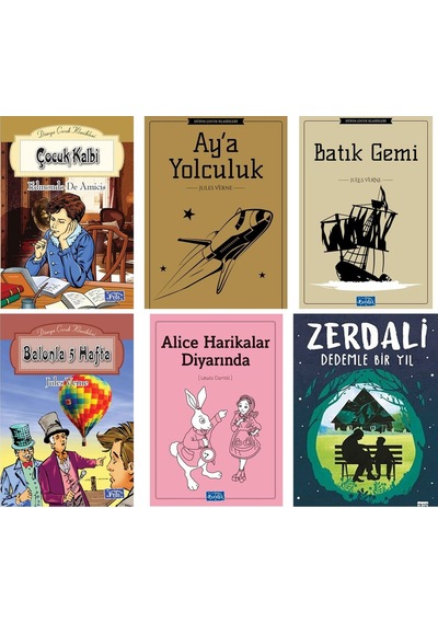Zerdali Dedemle Bir Yıl Ortaokul 6 Kitap Set