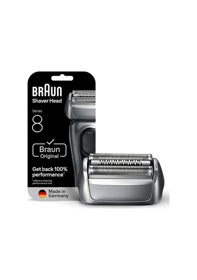 Seri 8 83m Elektrikli Tıraş Makinesi Başlığı Yedek Kaset, Gümüş