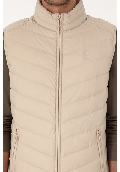 U.s. Polo Assn. Erkek Taş Yelek Dokuma 50310045-vr049 Tas