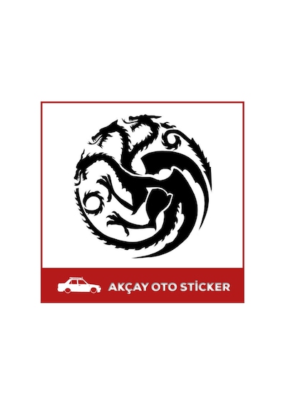 Ejder Sticker Ejderha Sticker Oto Sticker Ejderha Etiket