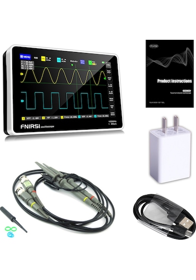 Dijital Dokunmatik Tablet  ADS1013D  Osiloskop 2 Kanal 100mhz 1gsa/s