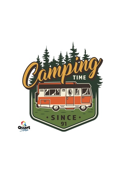 Adventure Camping Kamp Karavan Sticker Off Road