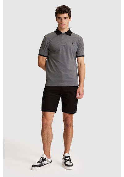 U.S. Polo Assn. U.s. Polo Assn. Erkek Antrasit Melanj Tişört Basic 50326978-vr081