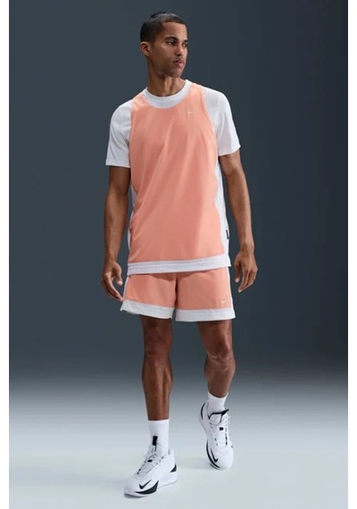 Nike Dri Fit Reversible Basketball Short Çift Taraflı Erkek Basketbol Şortu Beyaz Turuncu Beyaz - Turuncu Nike Dri Fit Reversible Basketball Short Çift Taraflı Erkek Basketbol Şortu Beyaz Turuncu Beyaz - Turuncu