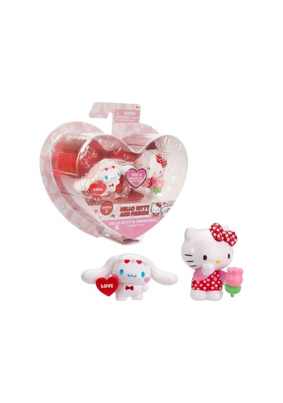 Hello Kitty Kalpten Kalbe 2 Li Figür Seti Hkt02000 - Hello Kitty Ve Cinnamoroll