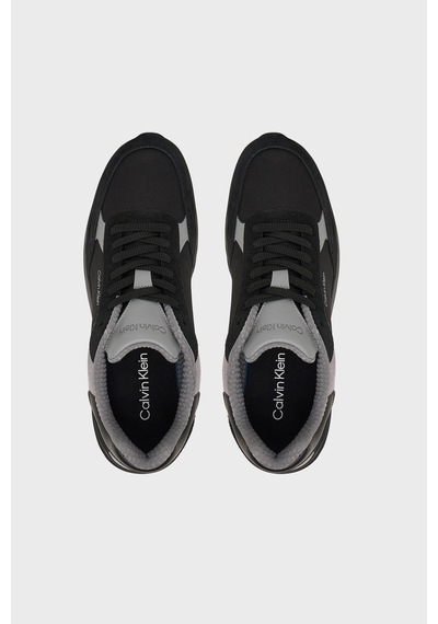 Calvin Klein Logolu Sneaker Ayakkabı Hm0hm0230800x Erkek Ayakkabı Hm0hm02308 00x Siyah