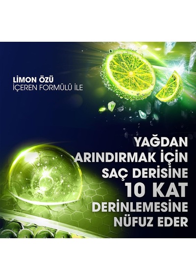 Clear Men Kepeğe Karşı Etkili Şampuan Maksimum Ferahlık 350 Ml Beyaz