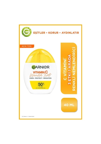 Garnier C Vitamini 3 Etki 1 Arada Renkli Nemlendirici - Açık Ton 3600542658416-11155