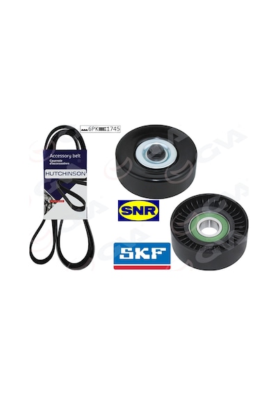 Gva Alternatör Gergi Kiti Tourneo Connect-transit Connect 1.8di-tdci 07- Klimalı 6pk1745 Gva 59a3310 6h5q6c301ba 1s4q6a228ad 1118677