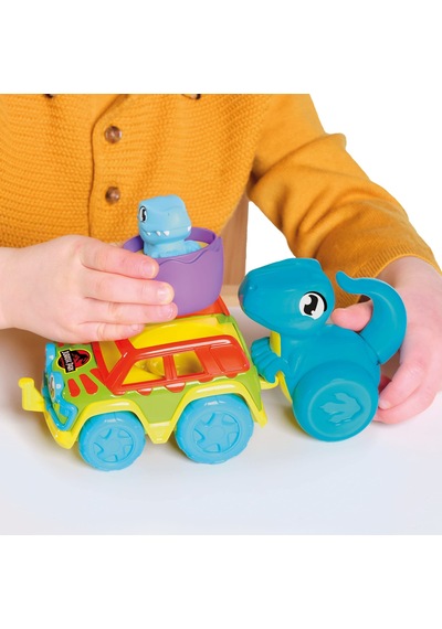 Toomies -toomıes E73251 Tomy Chase & Roll Raptors, Push-geçin, Dinozor Çocukları, Jurassic Dünya, Eğitim Renkleri Ve Ses, Bebek Boys & Girls İçin Oyuncak 12 Ay +, Çok Renkli
