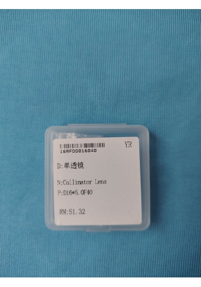 Lazer Kaynak Kolimatör Lensi D16 5 F40 Relfar