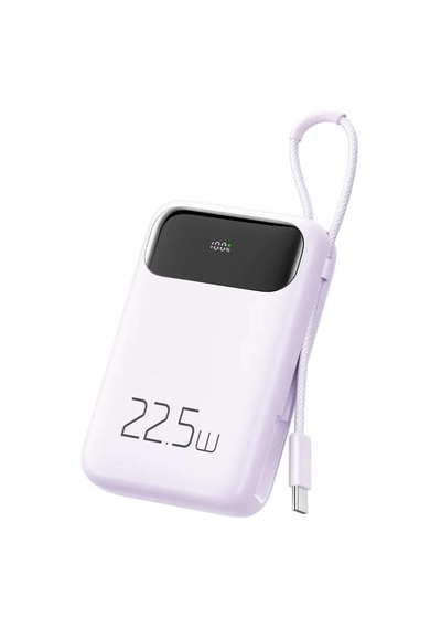 Mcdodo Mc-3245 22.5w Pd+qc 10000 Mah Powerbank & Type-c Şarj Kablosu - Mor