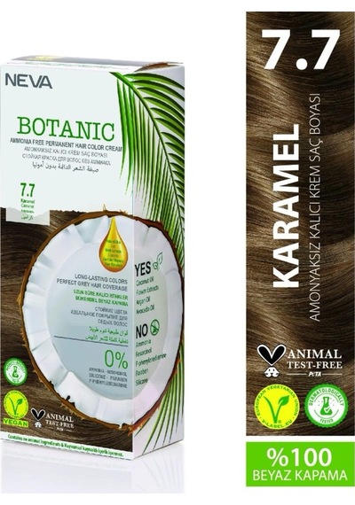 Botanıc Amonyaksız Kalıcı Krem Boya Seti 7.7