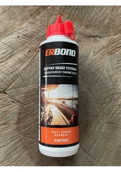 Erbond Güçlü Tutkal Şeffaf Deniz Tutkalı Metal Ahşap Mdf Yapıştırıcı 6adet