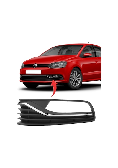Polo Sol Sis Kapagı Sisli Kromlu  2014-2017 6C0854661C