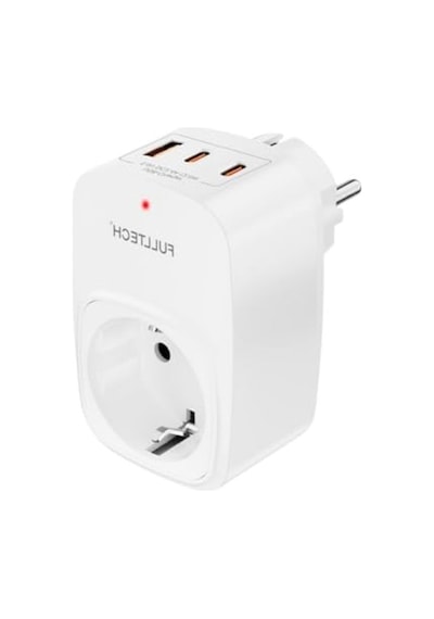 Tekli Duvar Prizi, 3680w Güç, 16a Kısa Devre Koruması İle