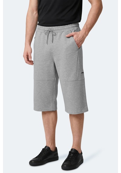 Slazenger Noctura Erkek Kapri Gri Şort